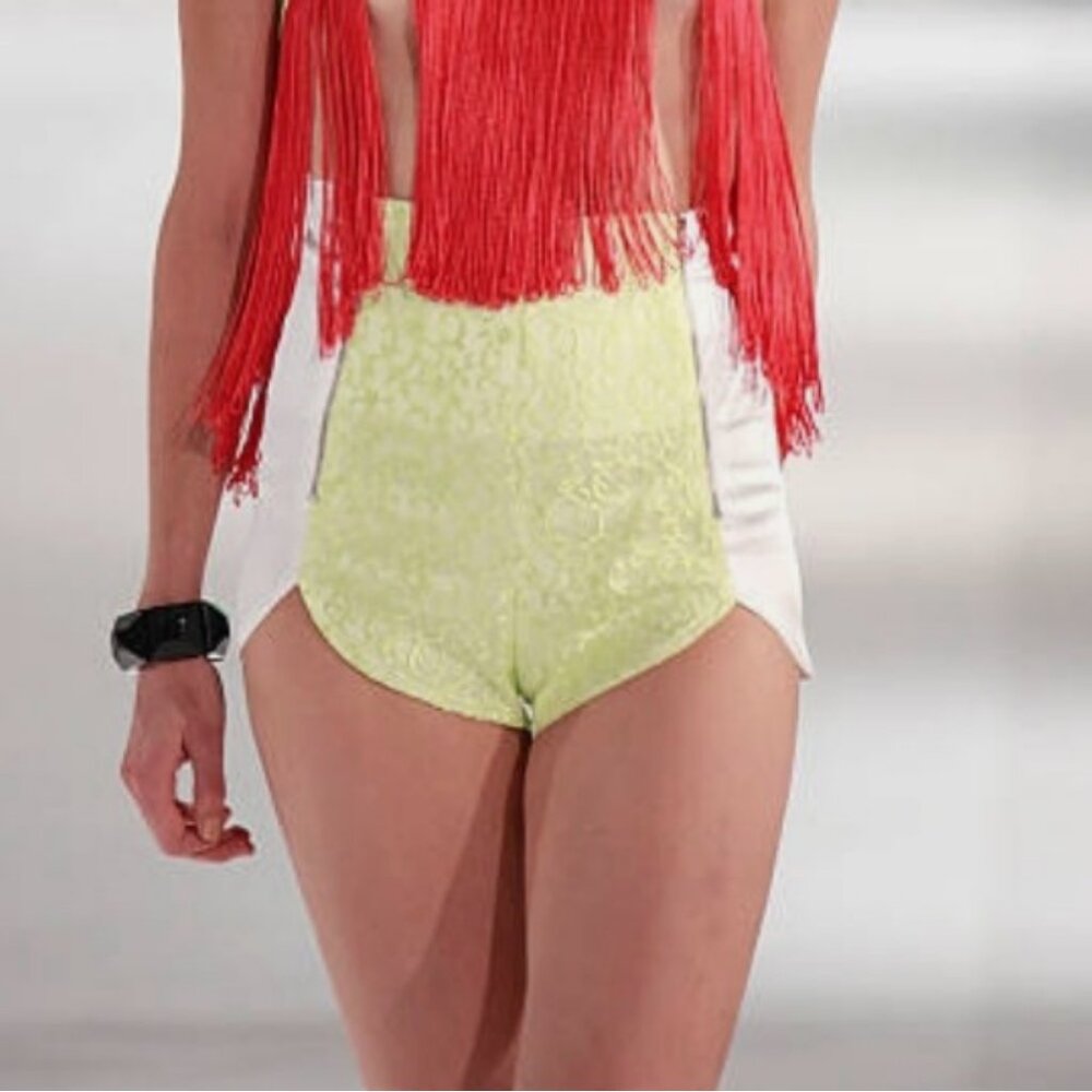 Lauren Damelian Of The Essence High Waisted Shorts